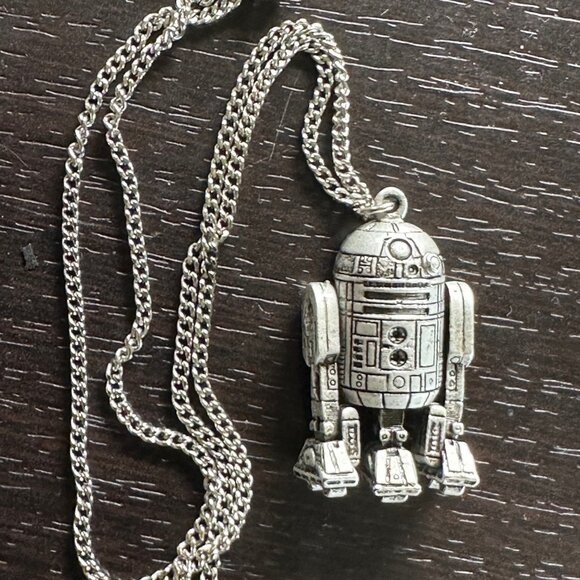 Star Wars R2D2 Pendant Necklace 1977 - Picture 1 of 5